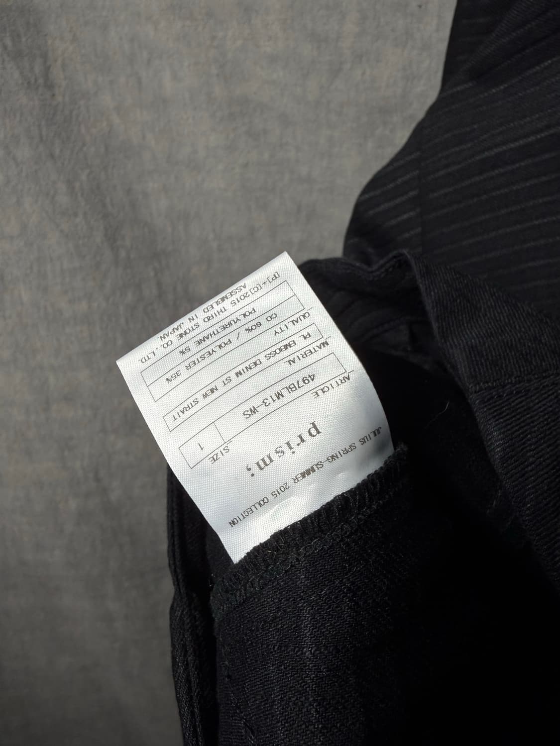 JULIUS SS15 “Anatomy of Darkness” 상품이미지9