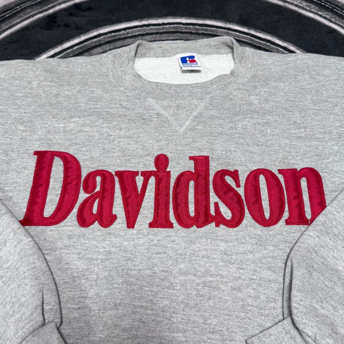 (L) 90s 빈티지 러셀 애슬레틱 그레이 맨투맨 상품이미지2