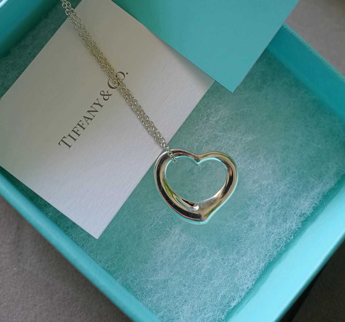 [Tiffany&Co] Open heart pendant 22mm 상품이미지1