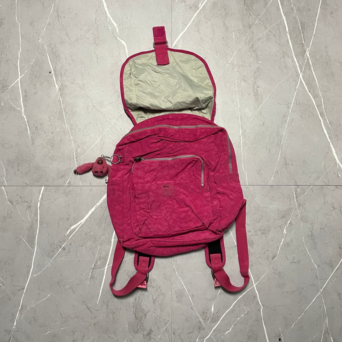 팔로워 특가 키플링 핑크 미니 백팩 y2k 가방 상품이미지2