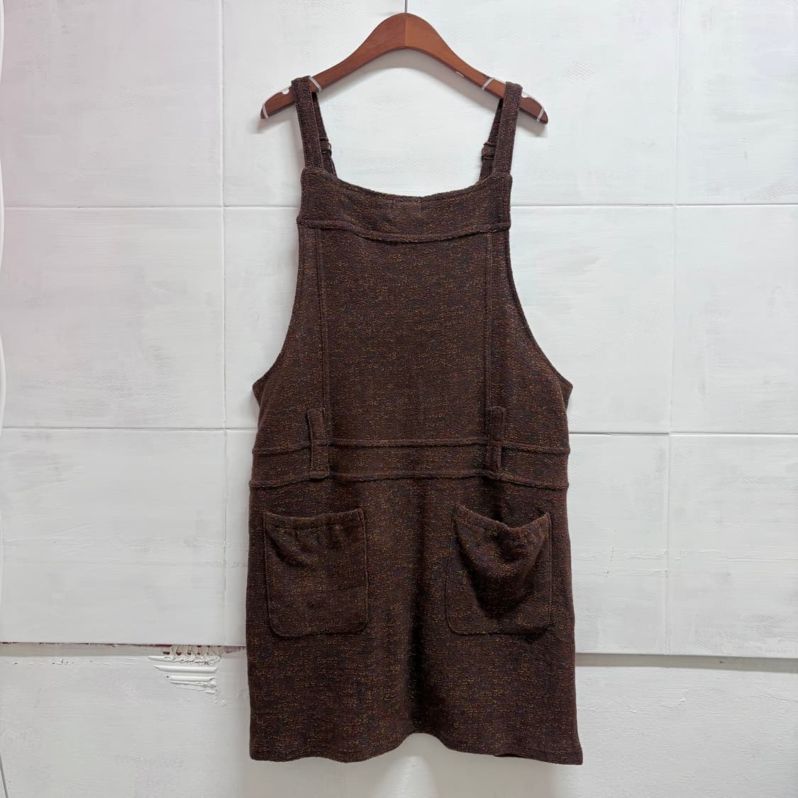 THE SHOP TK 버클 멜빵 오버롤 원피스 (새상품) 상품이미지4