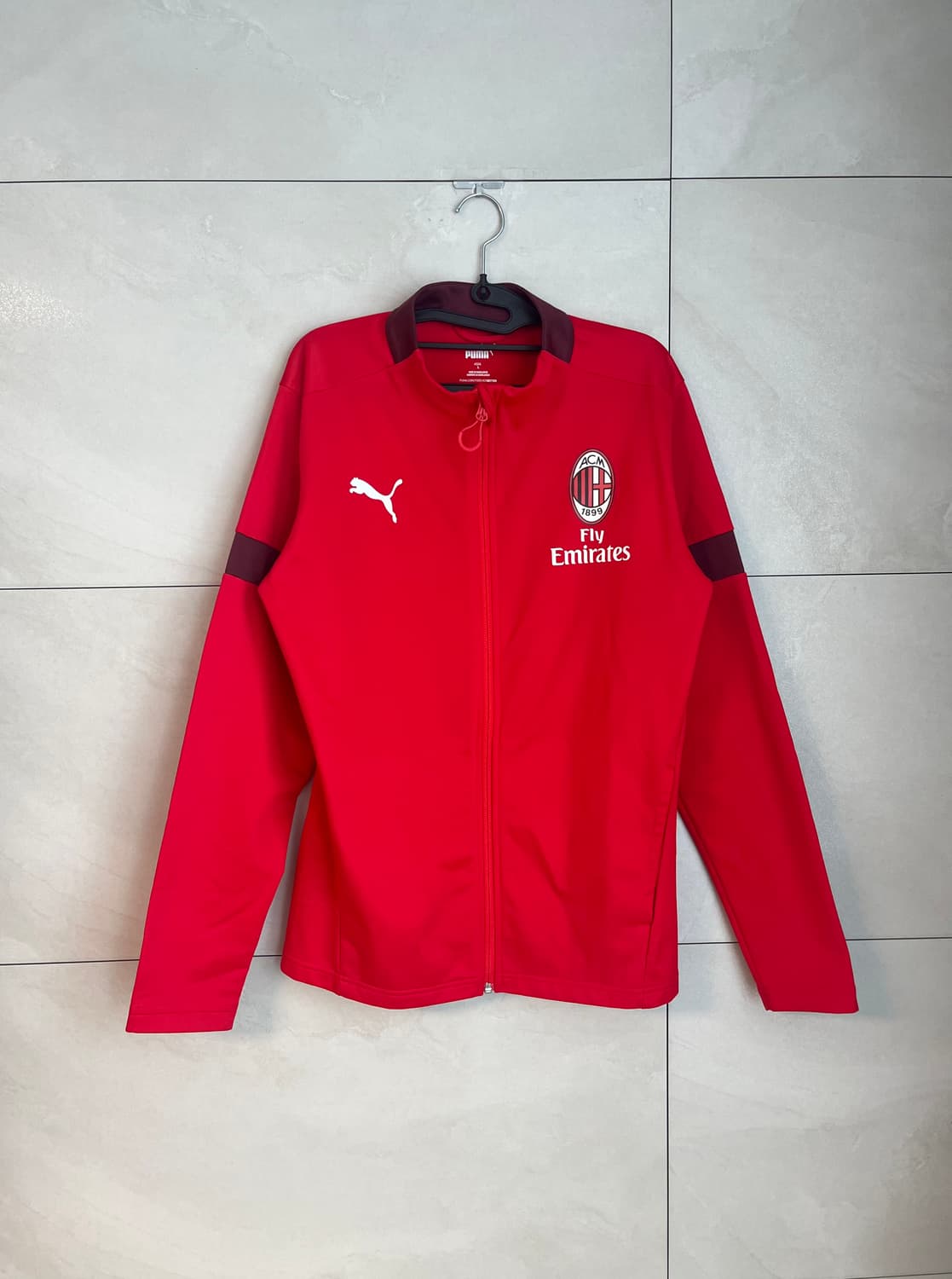 푸마 AC밀란 챔피언스 리그 트랙 자켓 져지 레드 [L] 상품이미지1