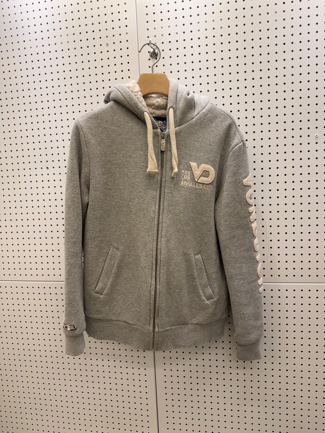 Von Dutch LA 로고 보아 후드 집업 U942 상품이미지2