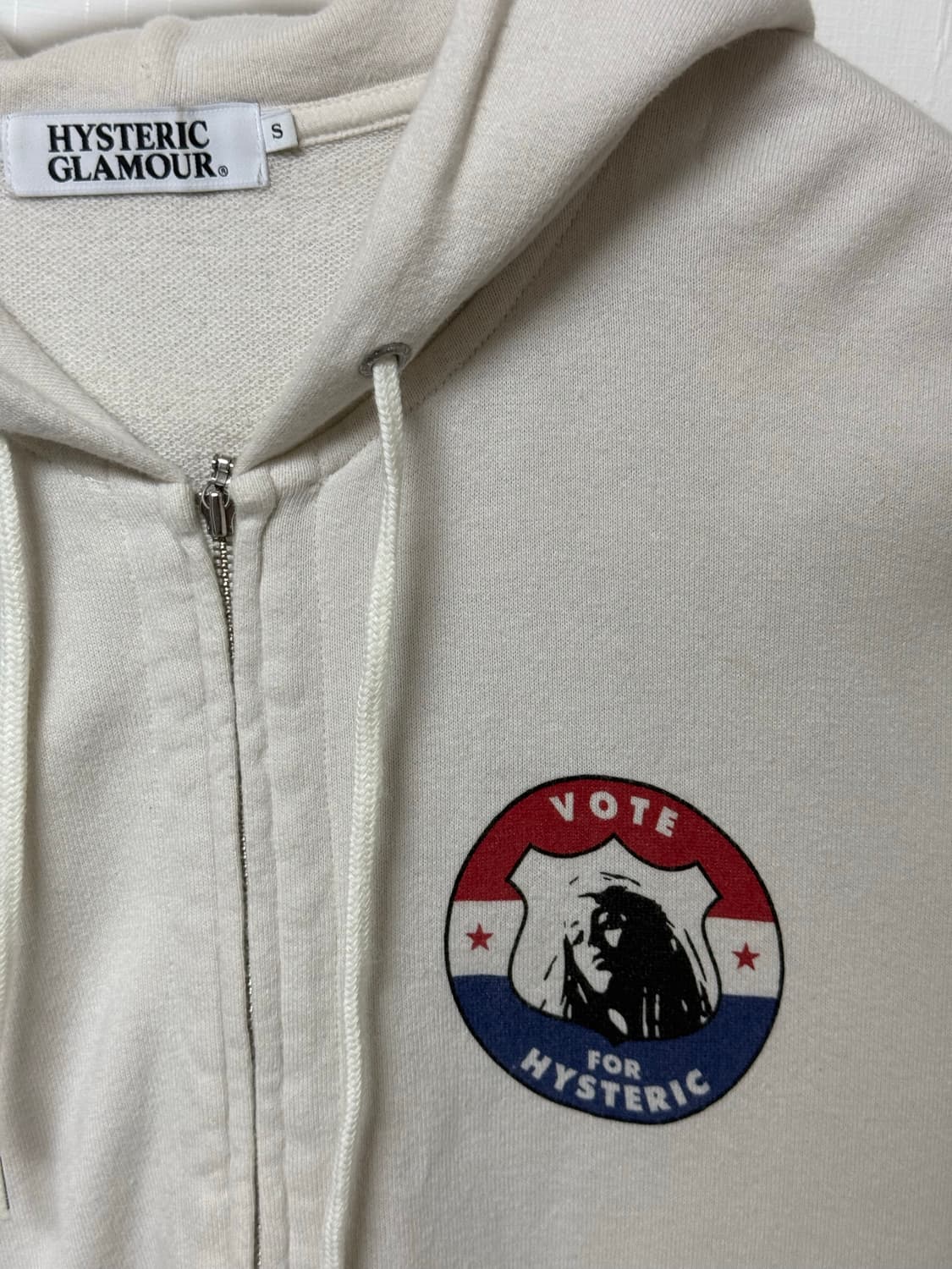 히스테릭글래머 면후드집업 상품이미지2