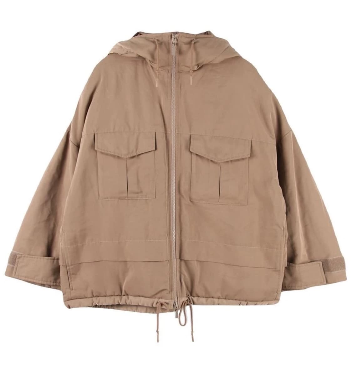 유니클로 화이트마운티니어링 덕다운 패딩 브라운S 상품이미지1