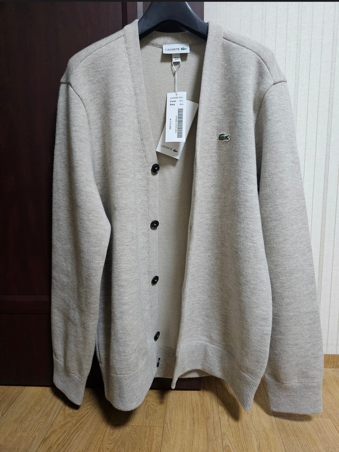 라코스테 방모 가디건 2벌 5사이즈  상품이미지1