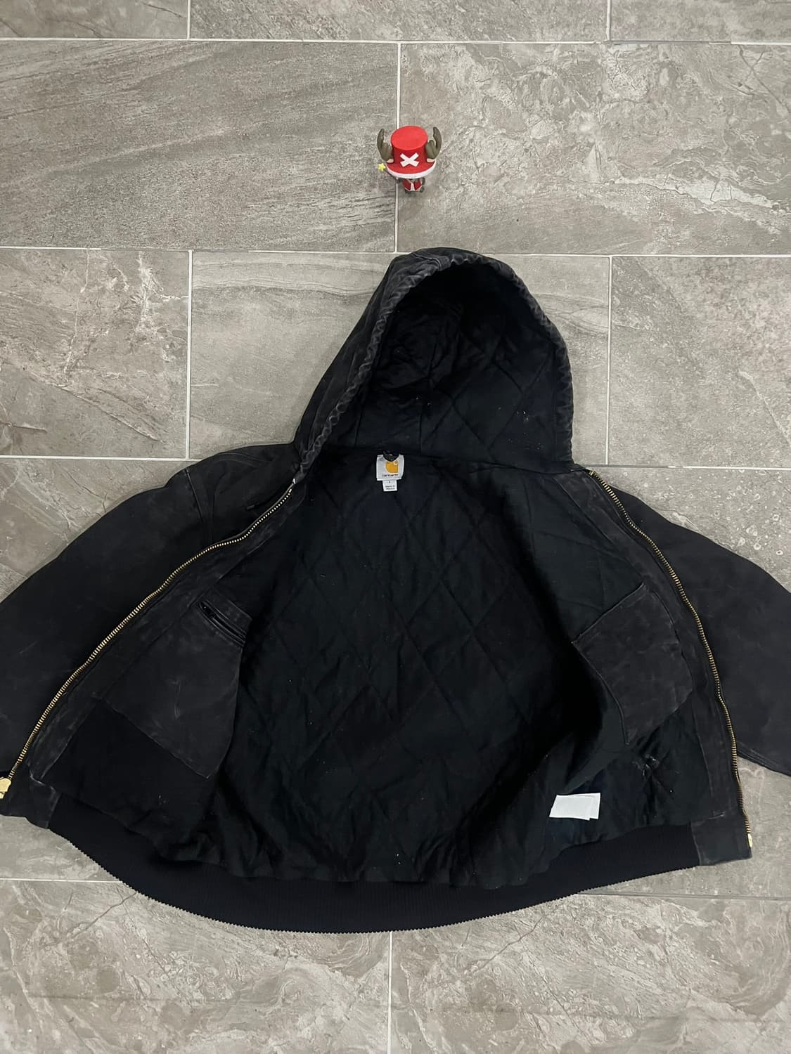 (L) 칼하트 후드 덕 액티브 자켓 J130 BLK 블랙 상품이미지3