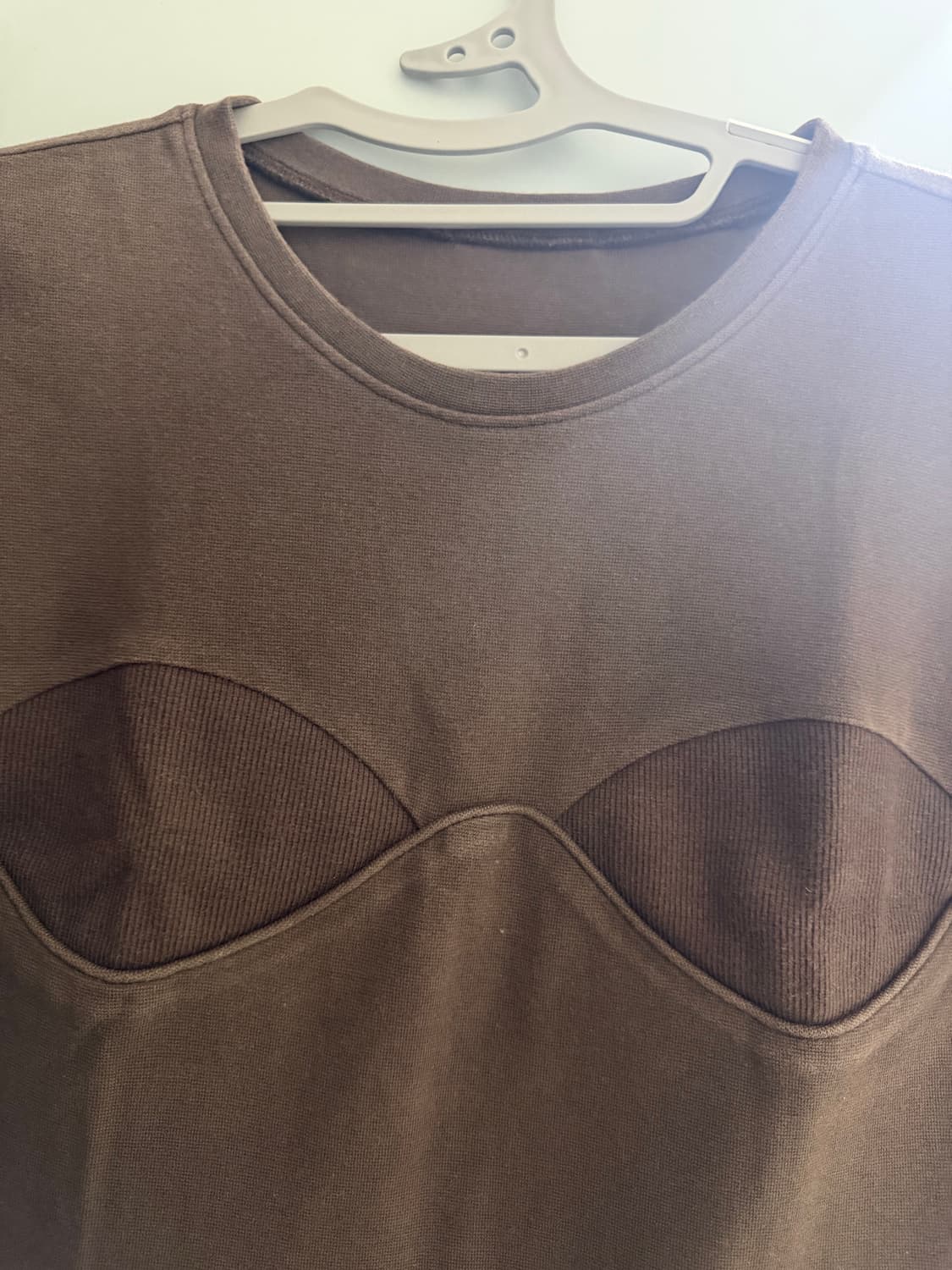 Signature half tee brown 상품이미지3