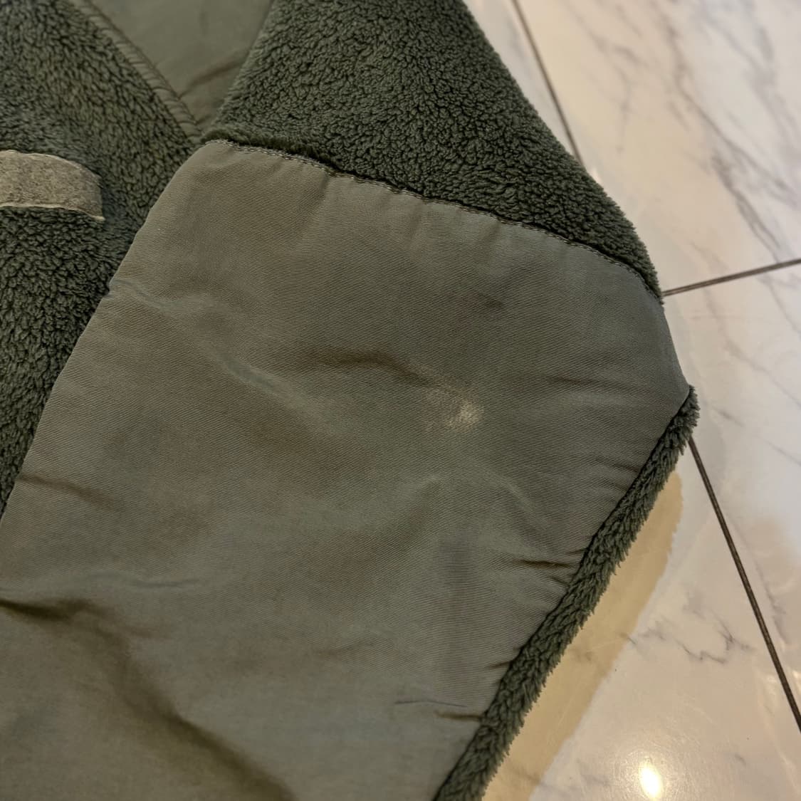 미군 폴라텍 플리스 자켓 애쉬카키 상품이미지4