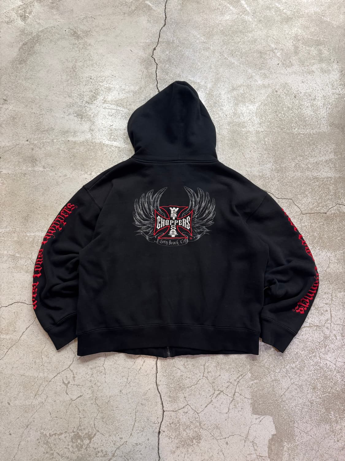 웨스트 코스트 쵸퍼스 써멀 집업 후디 상품이미지2