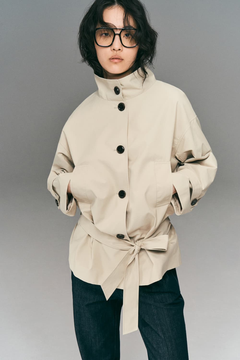 h&m 트렌치 자켓 상품이미지2