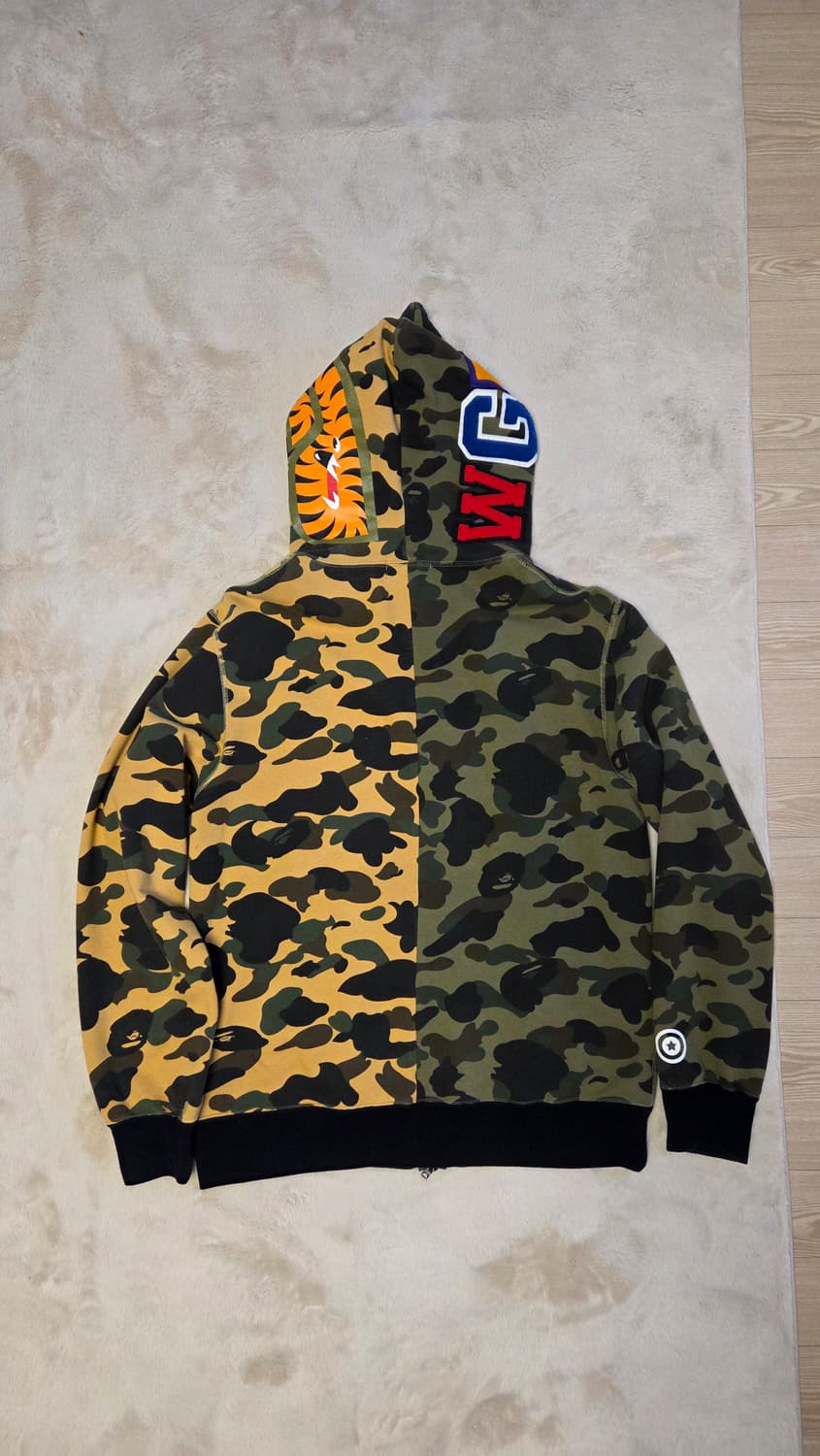 베이프 반반카모 샤크후드 2XL 상품이미지2