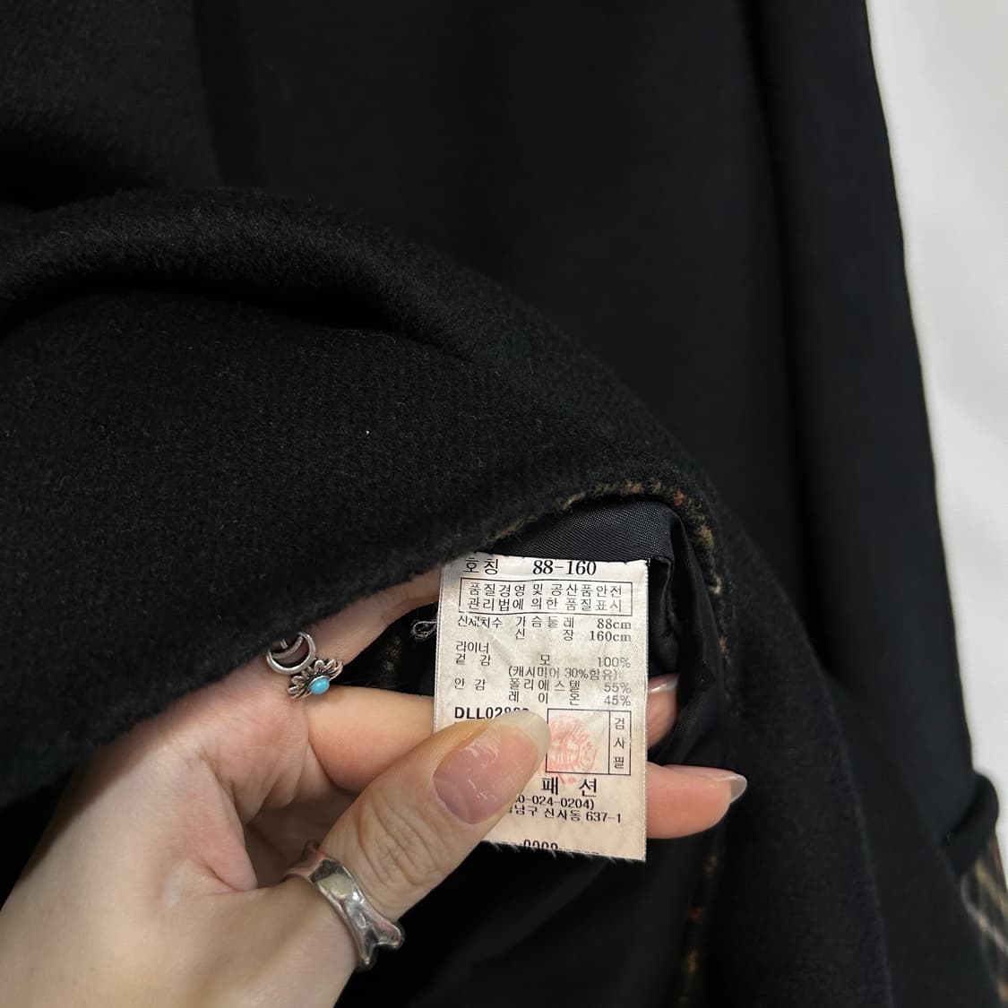 닥스 여성 모직 캐시미어 코트 66 상품이미지4