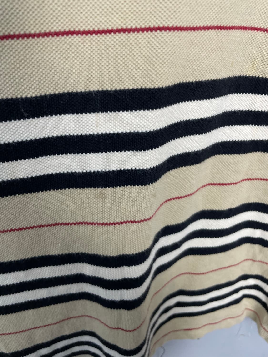 버버리 스트라이프 카라 반팔 H2446 상품이미지8