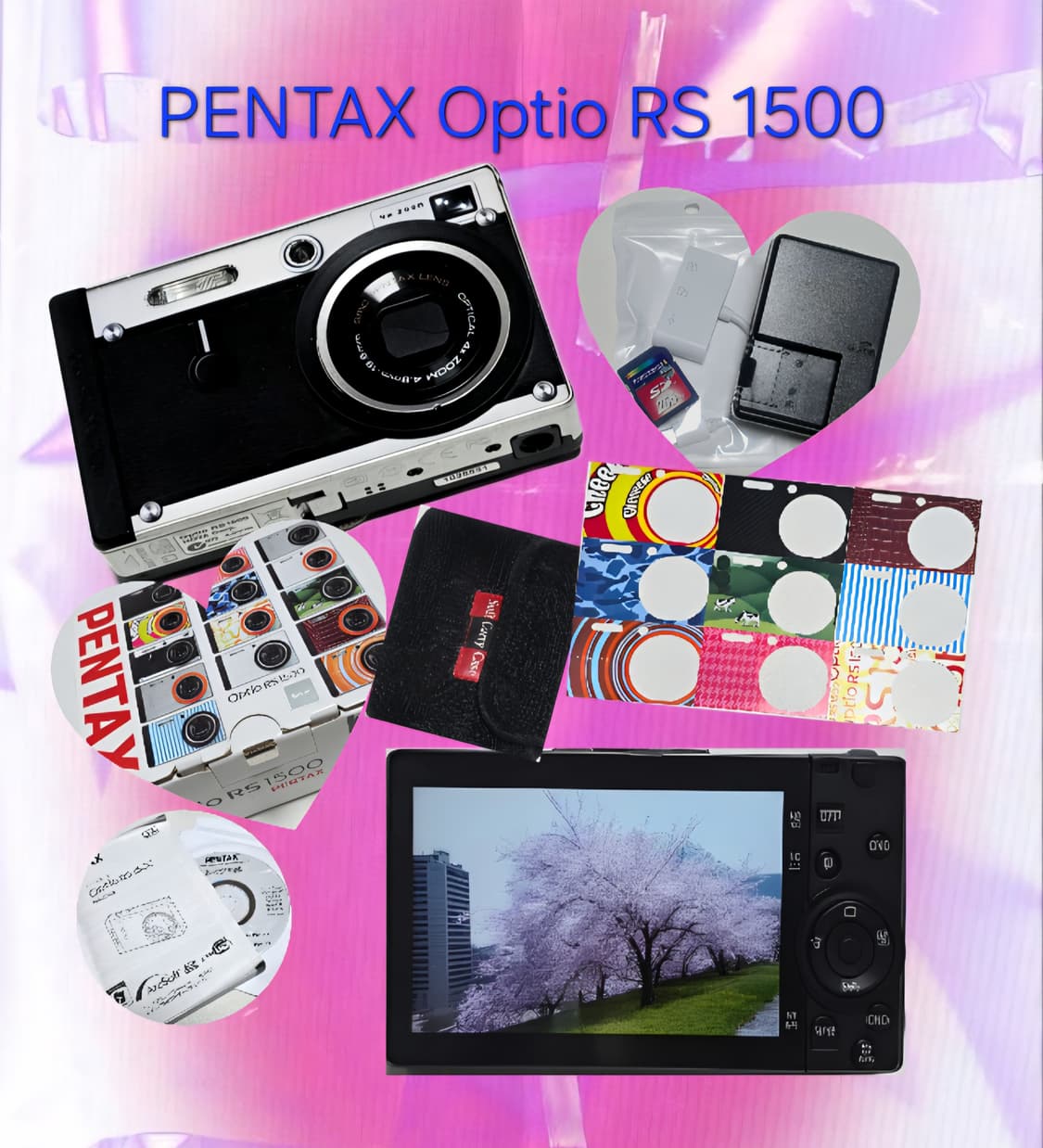 펜탁스 옵티오 RS1500/풀박/미품/바로사용가능 상품이미지1