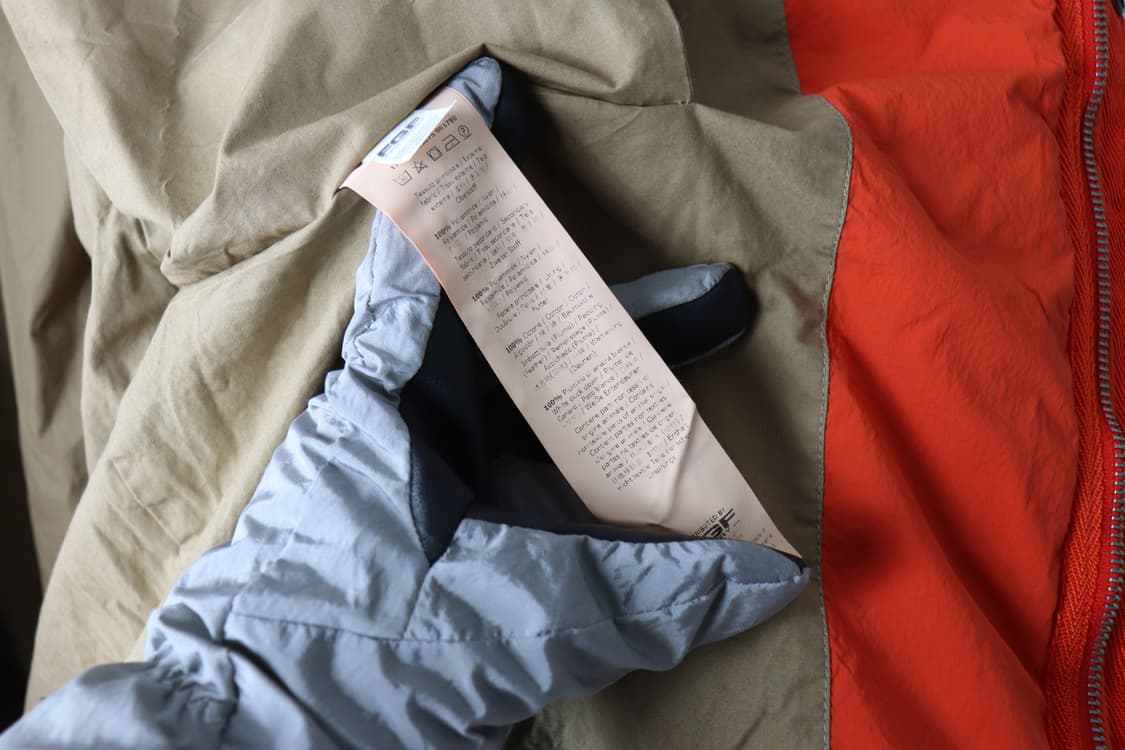 텐씨 아틱 후드 다운패딩 오렌지 48팝니다. 상품이미지6