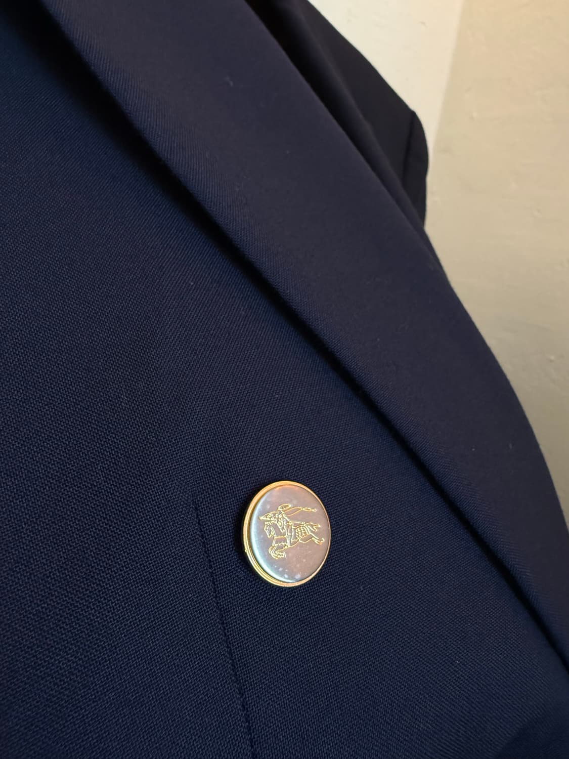 버버리 금장더블자켓 상품이미지3