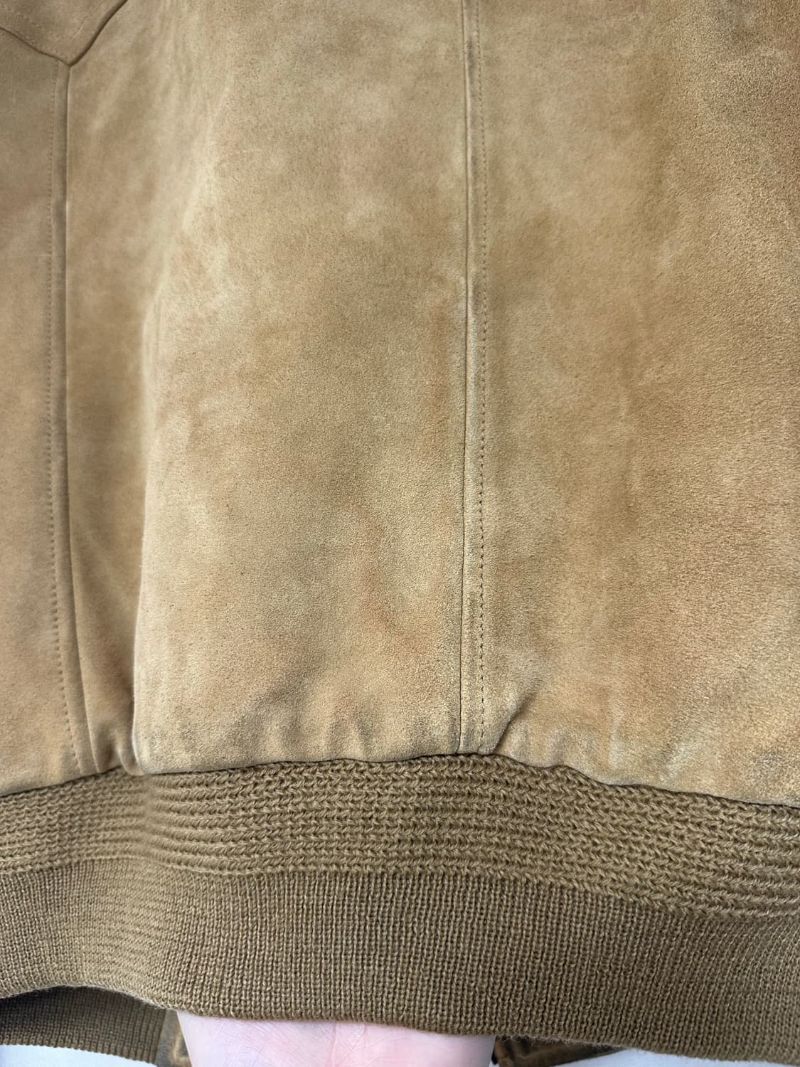 생로랑 웨스턴 스웨이드 블루종 상품이미지5