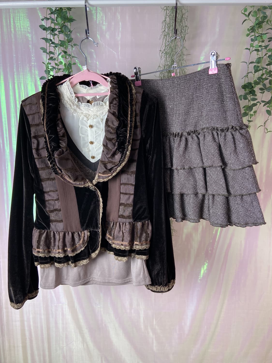 Brown set (axes femme)  상품이미지1