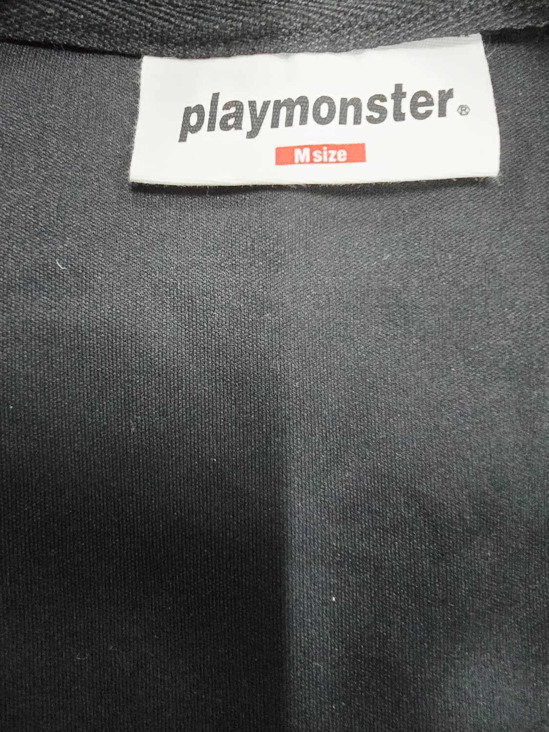playmonster 블랙 벨벳 봄버 자켓 상품이미지9