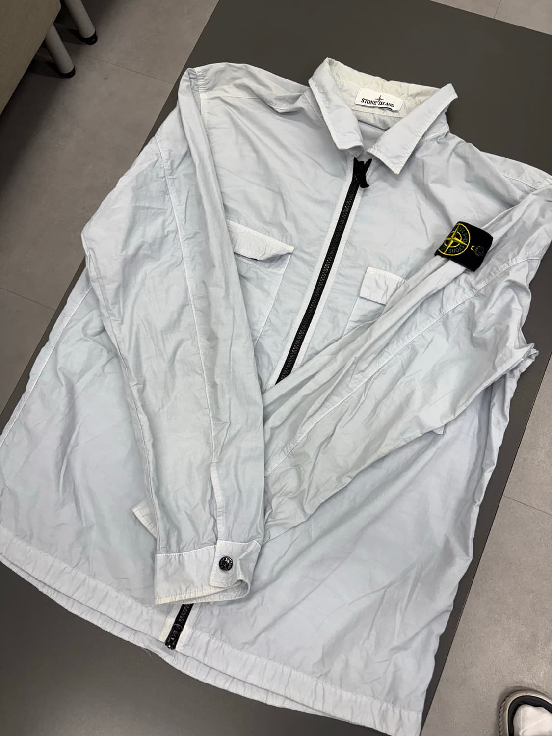 스톤아일랜드 오버셔츠 XL 라이트블루 상품이미지1