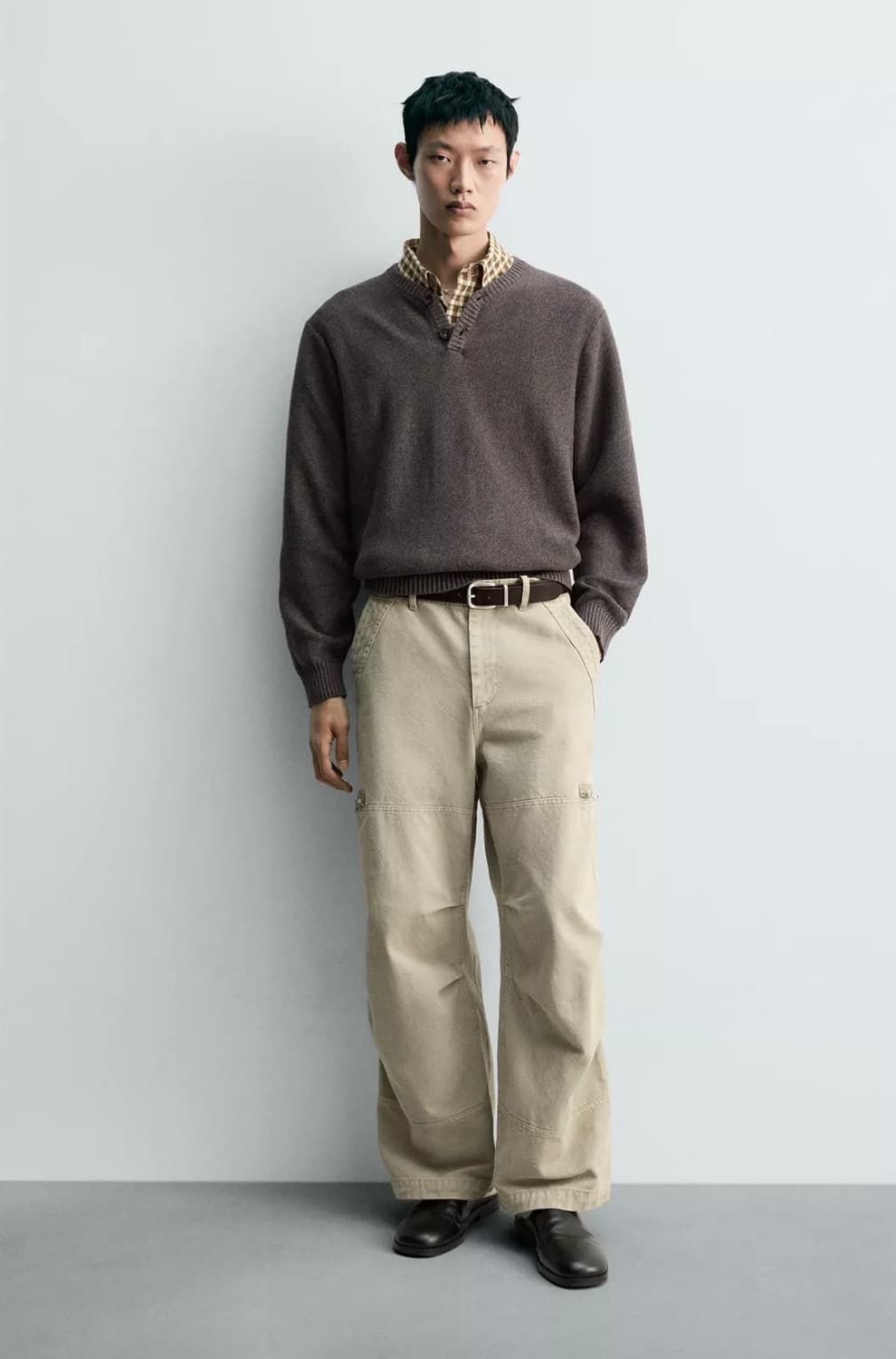 자라 헨리넥 니트 상품이미지3