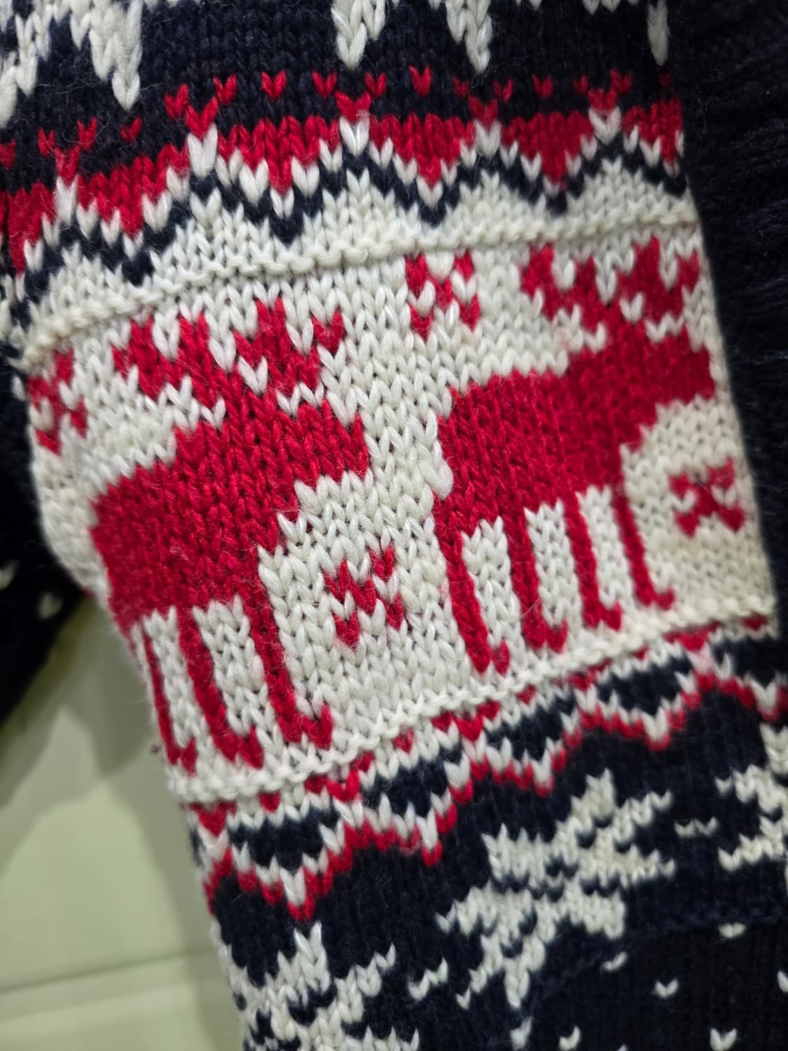 Abercrombie & Fitch 니트 후드집업 S 상품이미지3