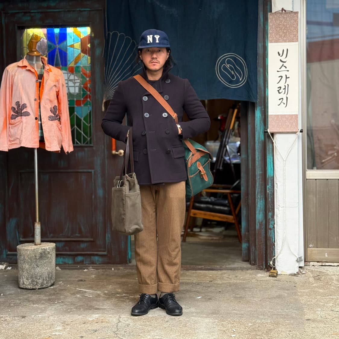 폴로 랄프로렌 울 블랜드 피코트 S 상품이미지8