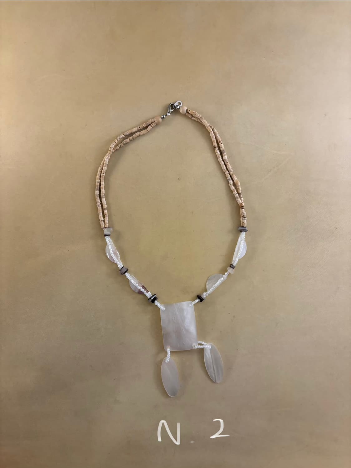자개 빈티지목걸이 N.02 nacred necklace 상품이미지2