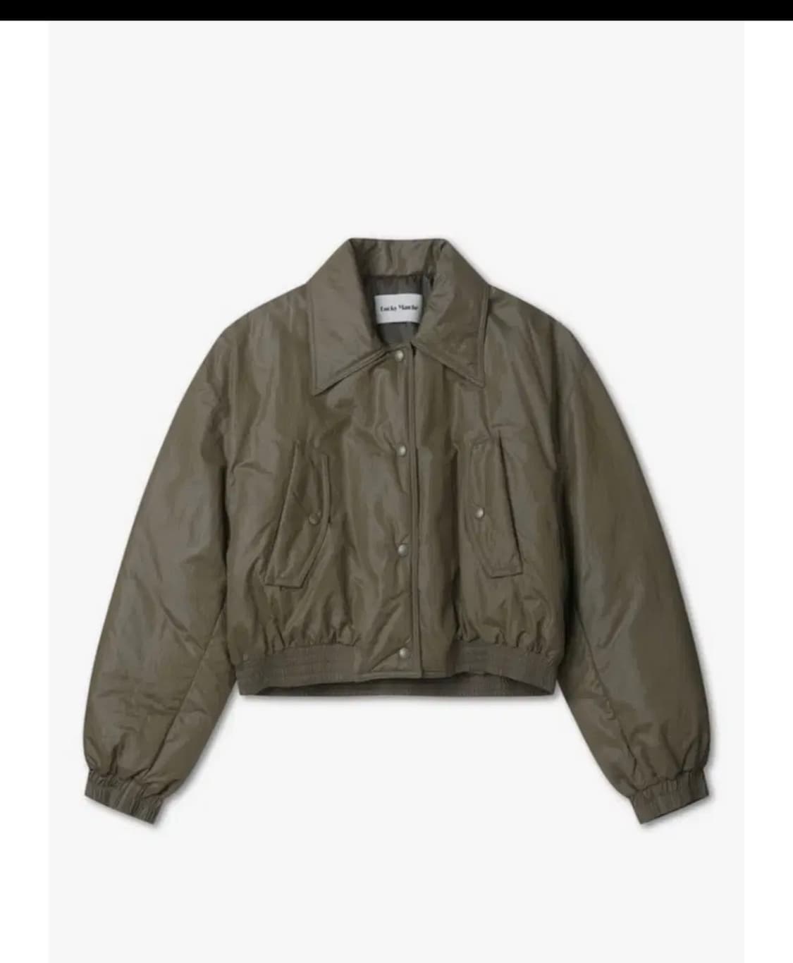 럭키마르쉐 점퍼 올리브 상품이미지1