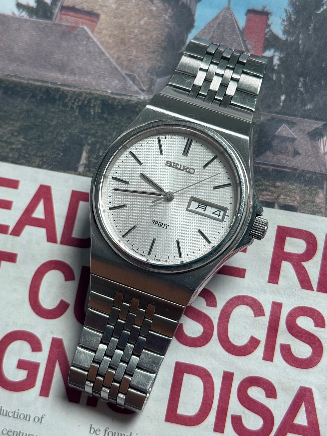 Seiko 세이코 SPRIT 쿼츠 Day-Date 상품이미지1