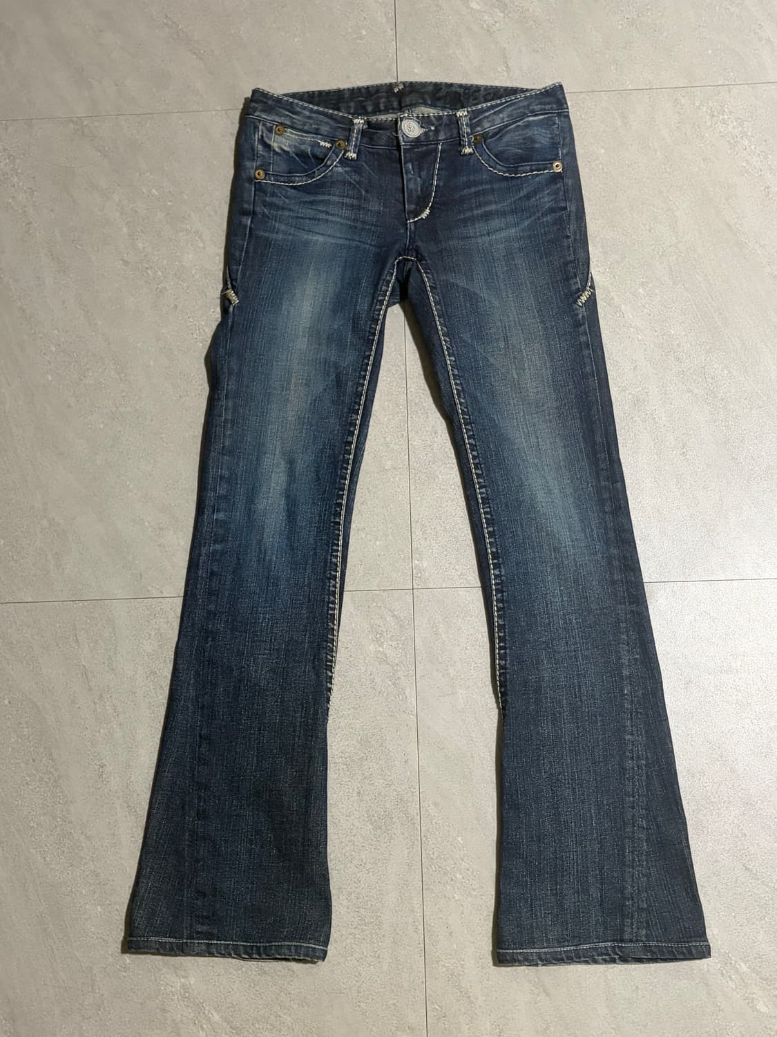 코데즈컴바인 스티치 부츠컷 데님 상품이미지1