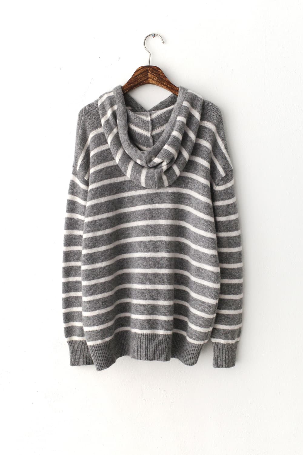 stripe hood knit 상품이미지2