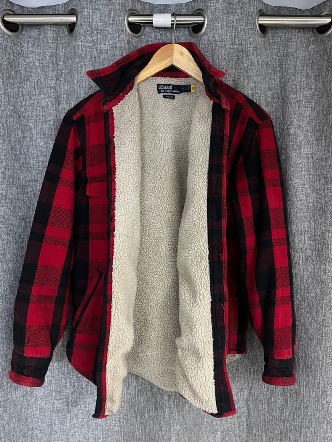 폴로 랄프 로렌 플래드 플리스 셔츠 자켓/#3426 상품이미지4