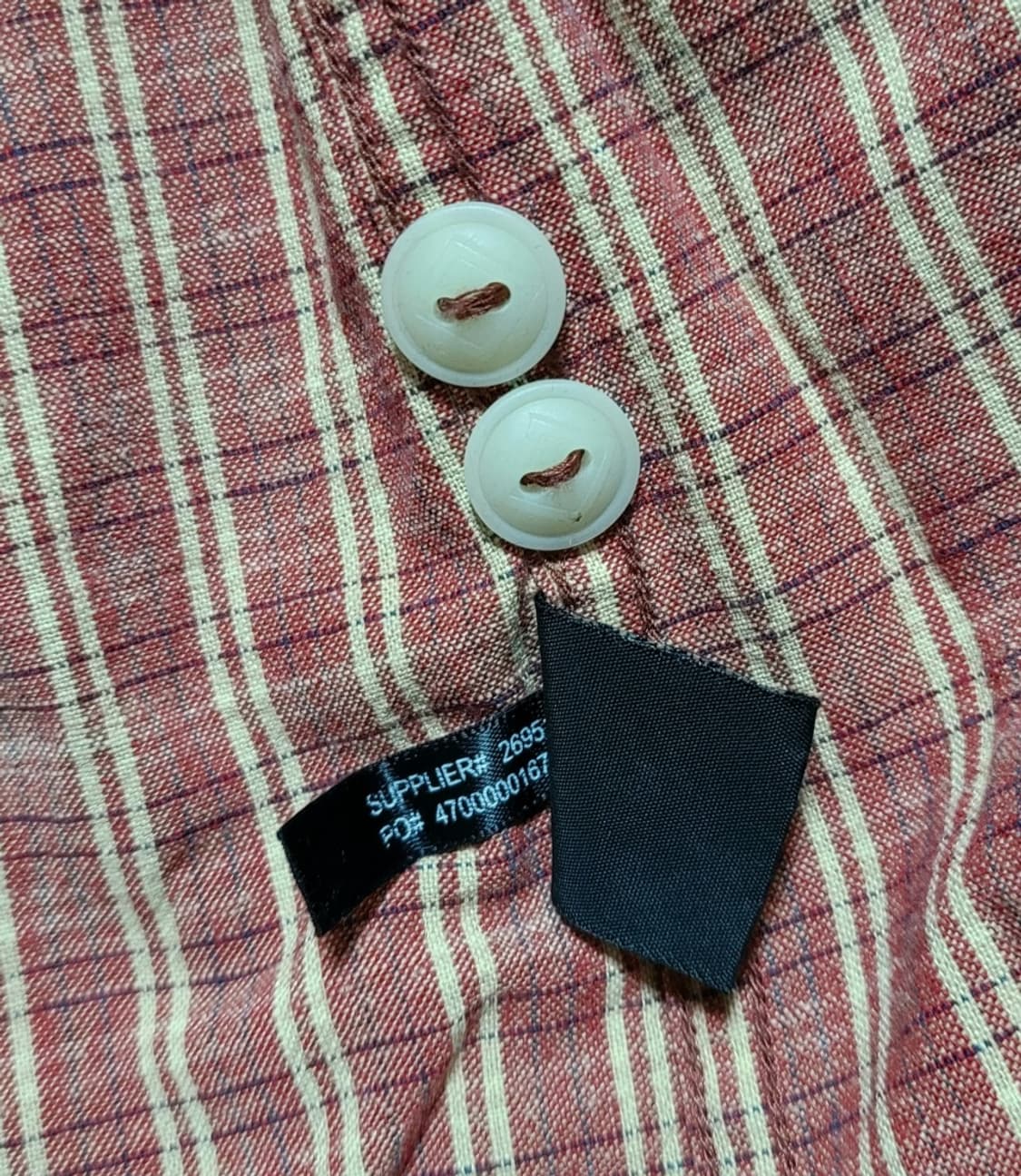 RRL 남성용 체크 남방(XL) 상품이미지8