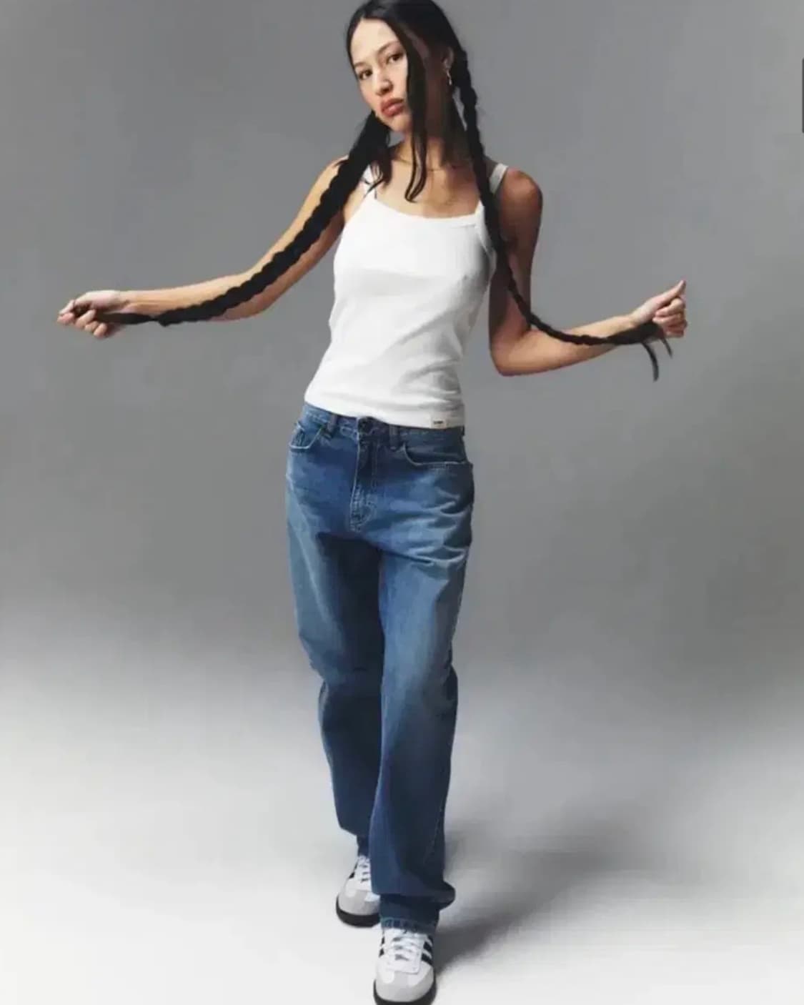 (택달린새상품) 글로니93로우라이즈진 s 상품이미지1