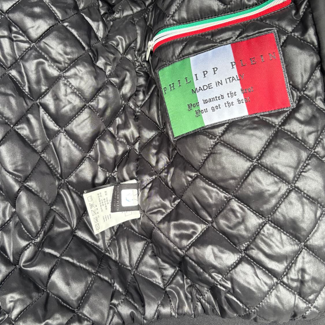 [M] 필립플레인 블루종 프린팅 봄버자켓 상품이미지7