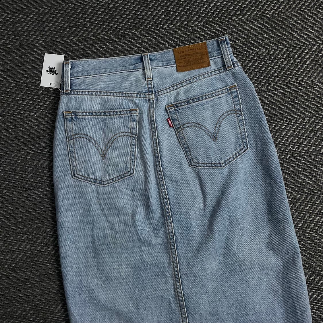 리바이스 프리미엄 데님 롱 스커트 o 3770 상품이미지5