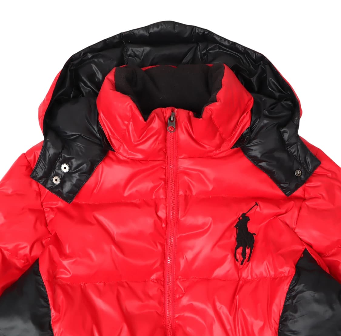 폴로 랄프로렌 레드 빅포니 후디 덕 다운자켓 패딩 상품이미지2