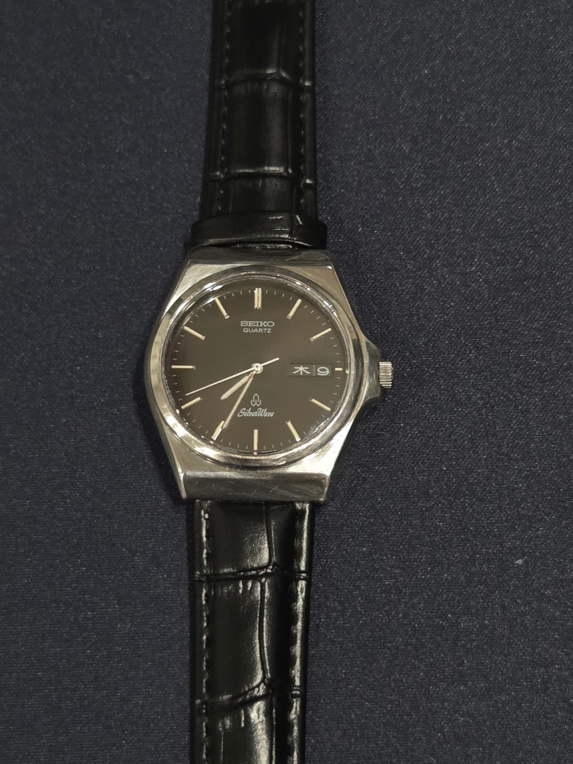 90s 세이코 실버웨이브 흑판 상품이미지1