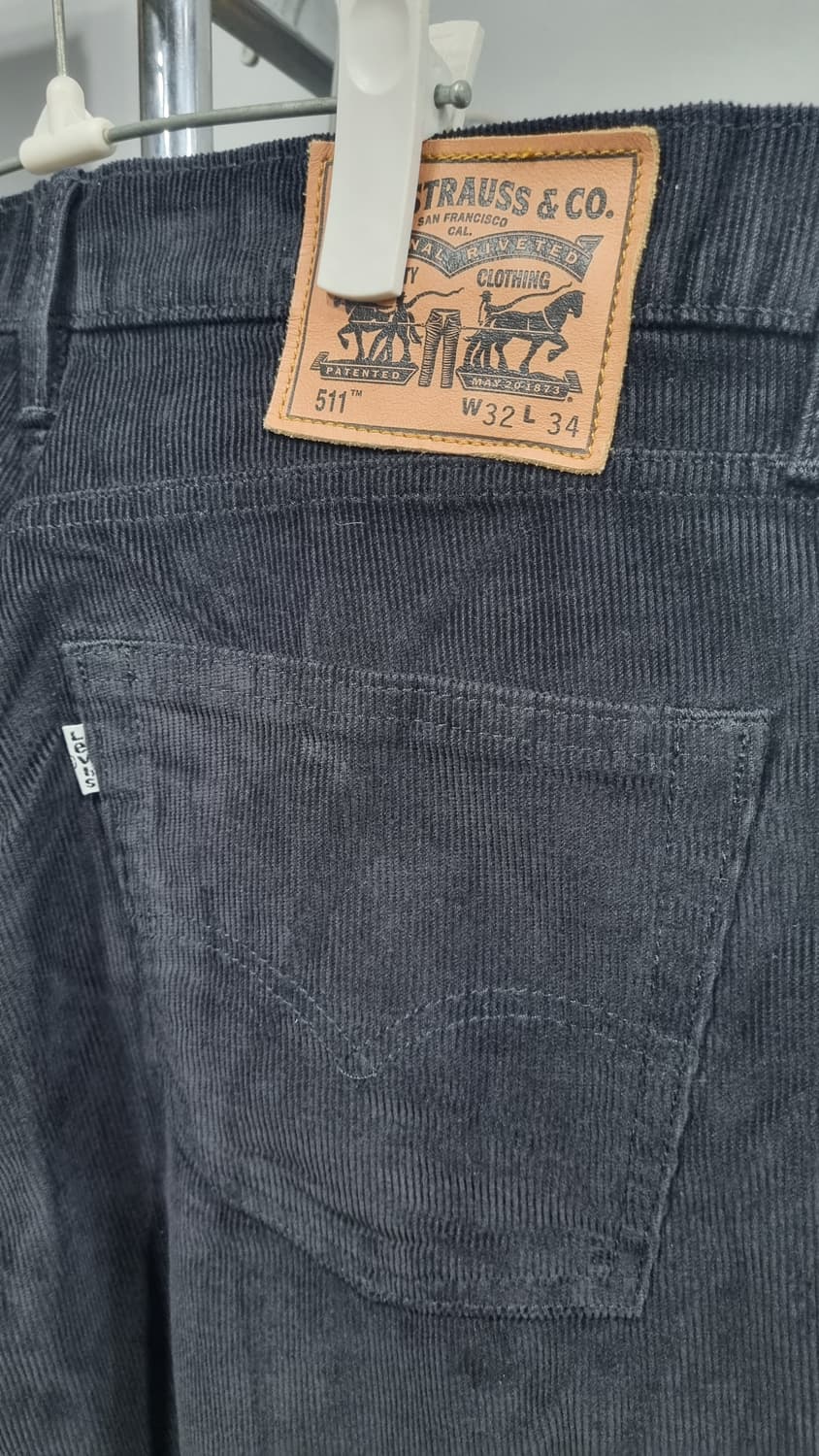 LEVI'S (slim fit)511 스판 골덴(코듀로이)바지 허리32 상품이미지4