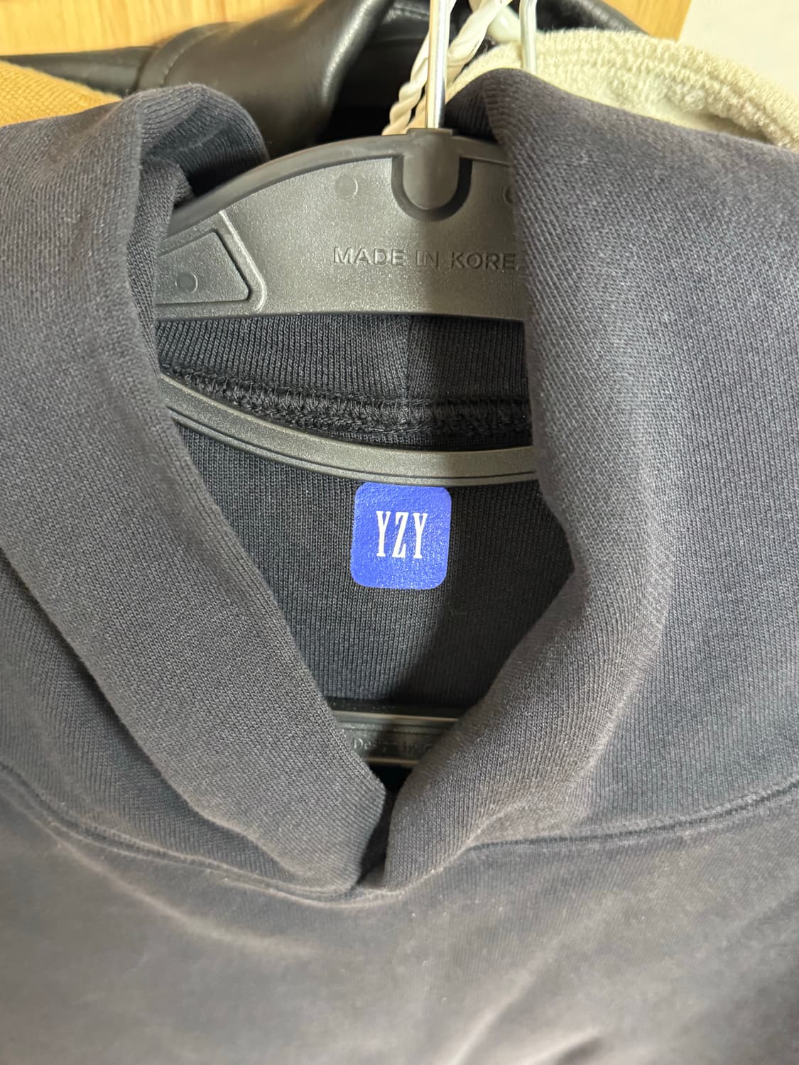 이지 갭 퍼펙트 후디 XL 블랙 상품이미지5