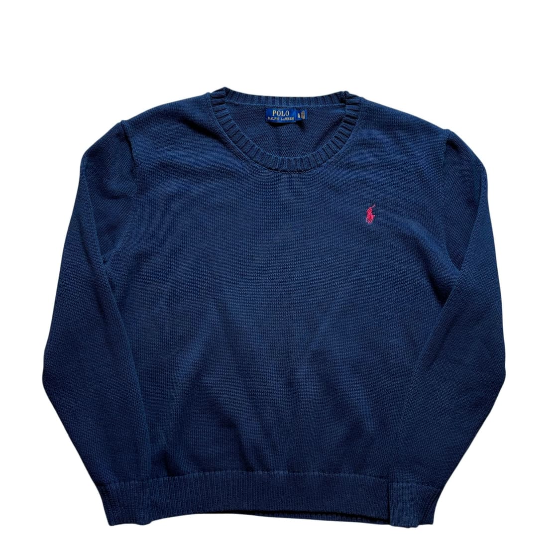 폴로 크루넥 니트 상품이미지1