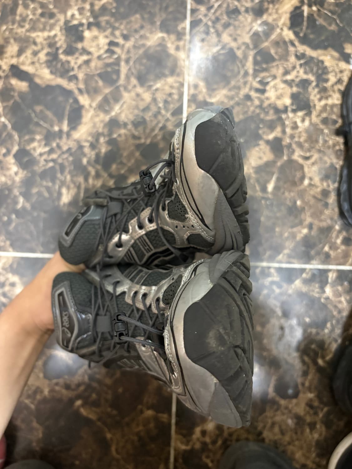 아식스 x 언어펙티드 젤카야노 14 실버문 상품이미지9