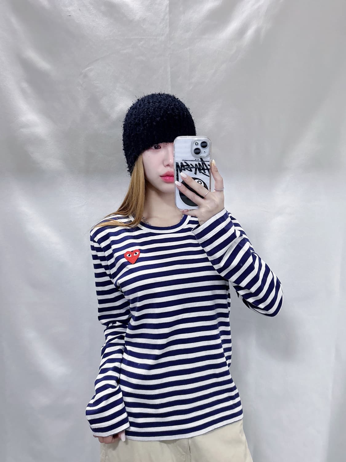 꼼데가르송 하트와펜 슬리브  상품이미지1