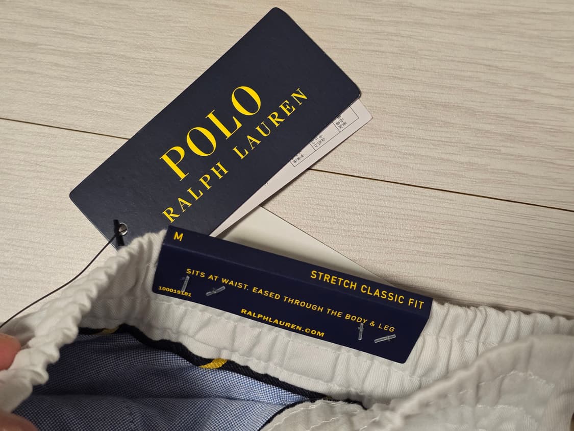 폴로 랄프로렌 프렙스터 반바지 화이트 상품이미지3