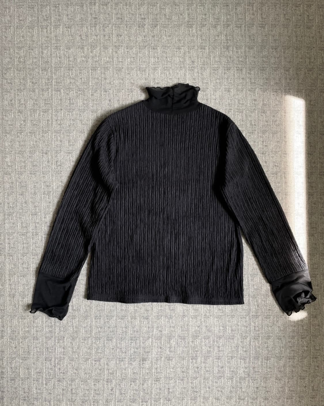 wrinkle layered top 상품이미지10