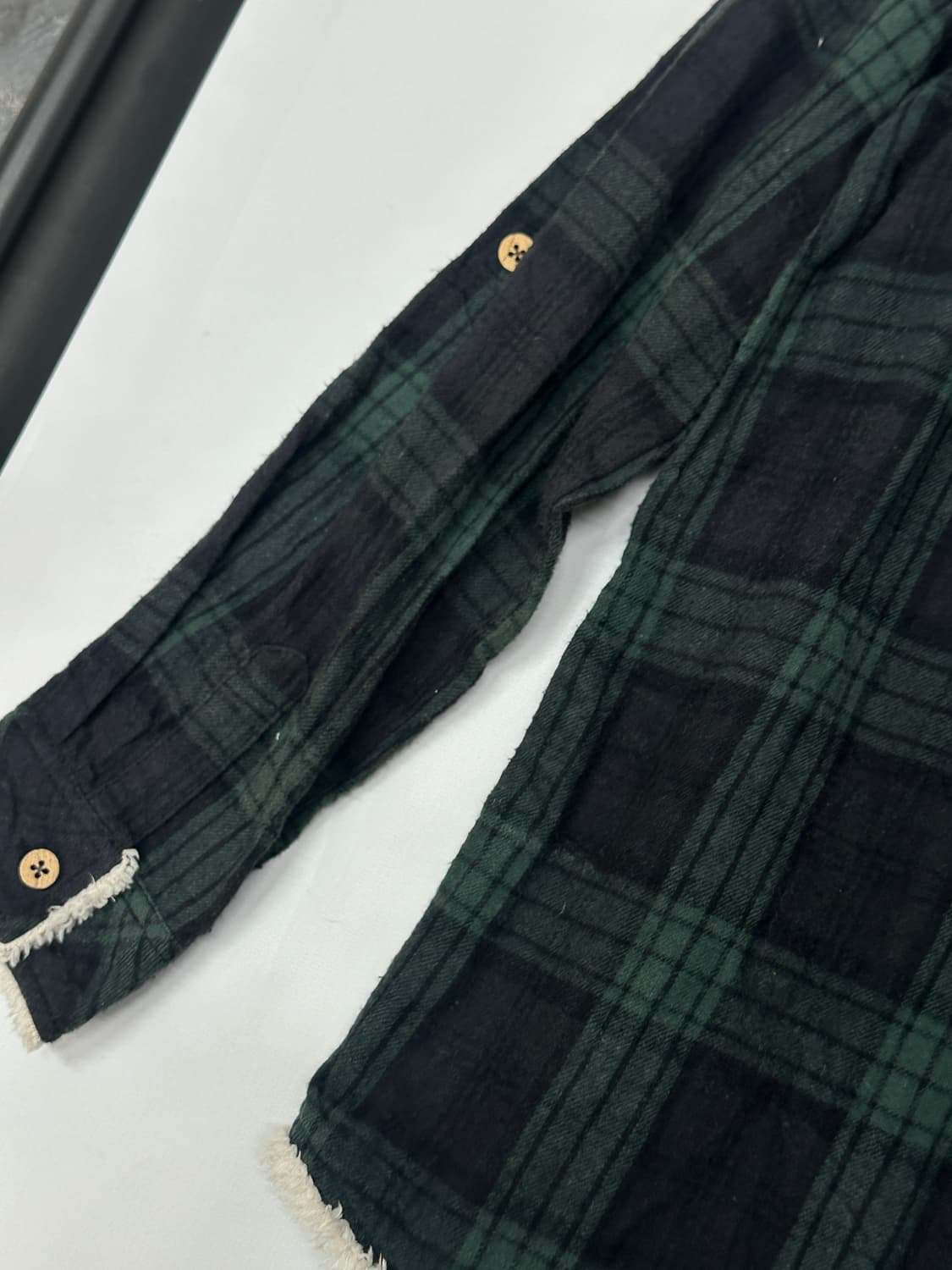 🧵러블리 깅엄 체크 그런지 셔츠🧵재팬 빈티지 핀터 이너 하구미 상품이미지5