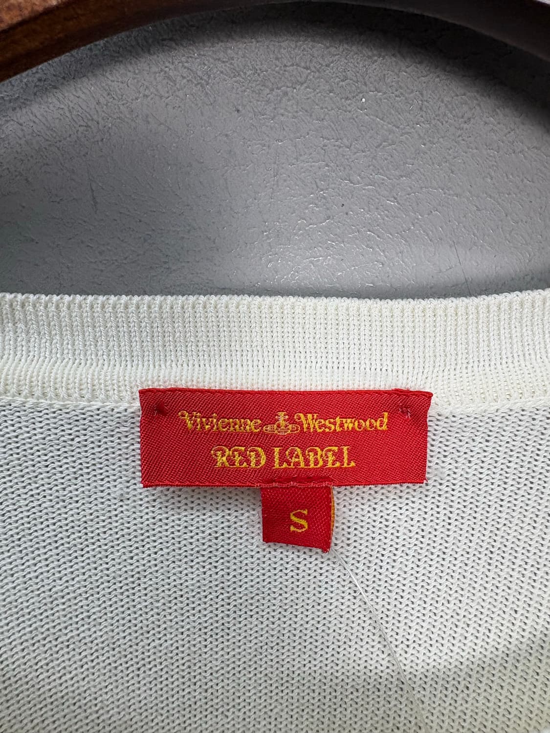 비비안 웨스트우드 로고 니트 반팔 A2447 상품이미지6