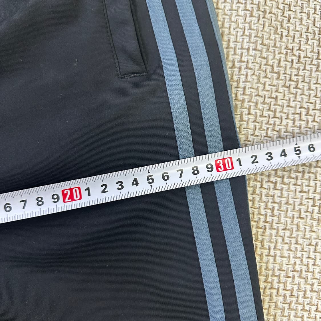 L 아디다스 블랙 트레이닝 반바지 0417D 상품이미지4